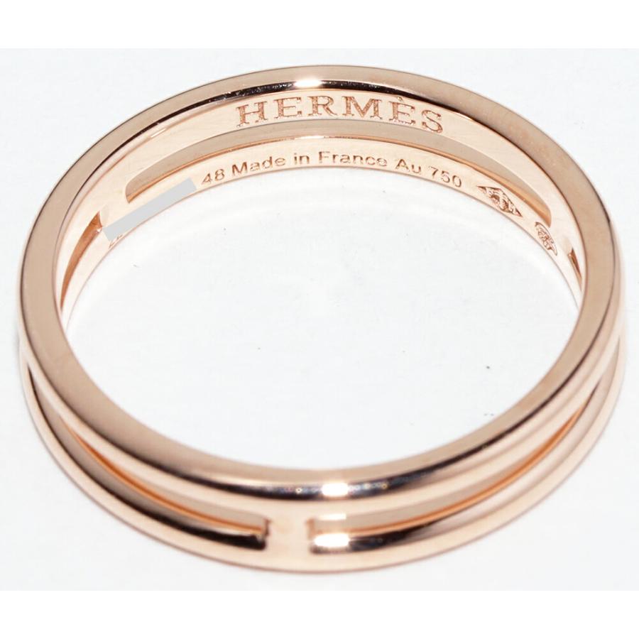 HERMES（エルメス） 指輪 K18PG アリアンヌ リング H119836B 00048