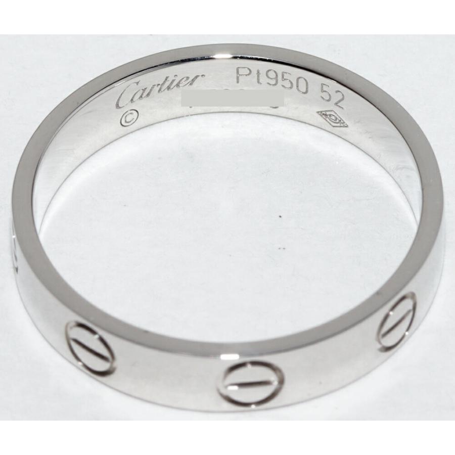 Cartier（カルティエ） 指輪 Pt950 ラブリング スモールモデル