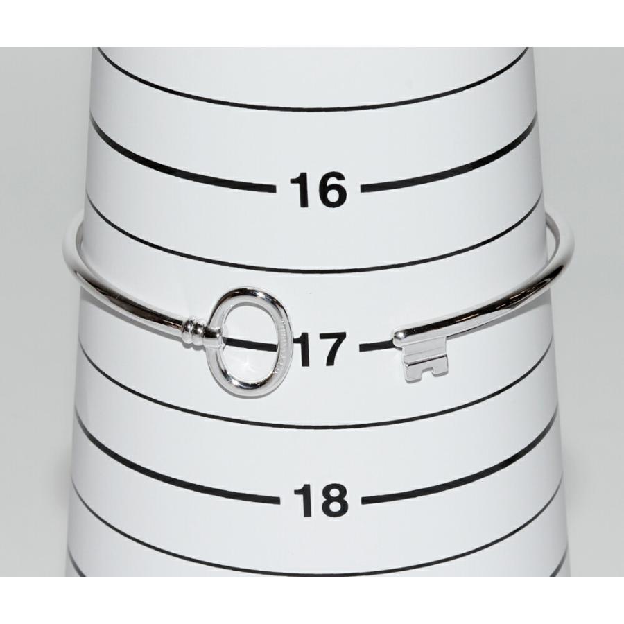 ティファニー バングル K18WG オーバル キー ワイヤー : たかみ質店