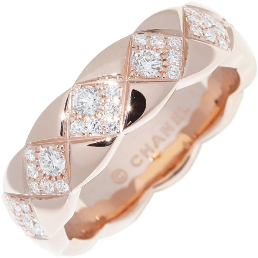 CHANEL（シャネル） 指輪 K18ベージュゴールド ダイヤ66P ココ