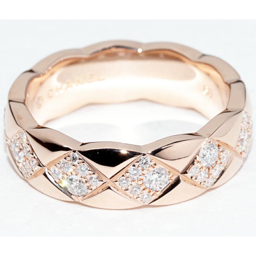 CHANEL（シャネル） 指輪 K18ベージュゴールド ダイヤ66P ココ