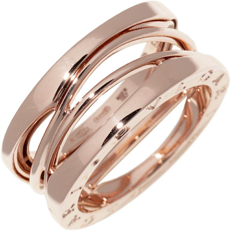 BVLGARI（ブルガリ） 指輪 K18PG B.zero1 ビーゼロワン デザイン