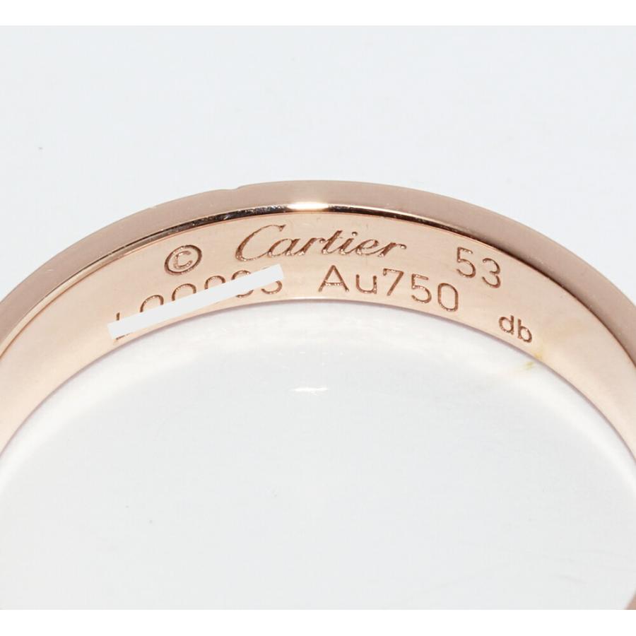 Cartier（カルティエ） 指輪 K18PG ラブリング スモールモデル
