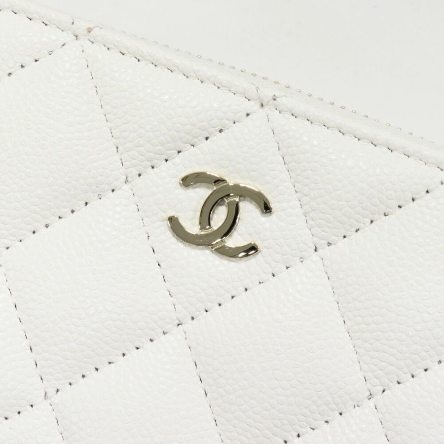 CHANEL シャネル パース ケース キャビアスキン ゴールド金具 CHANEL（シャネル） iPhone15Pro ケース マトラッセ キャビアスキン