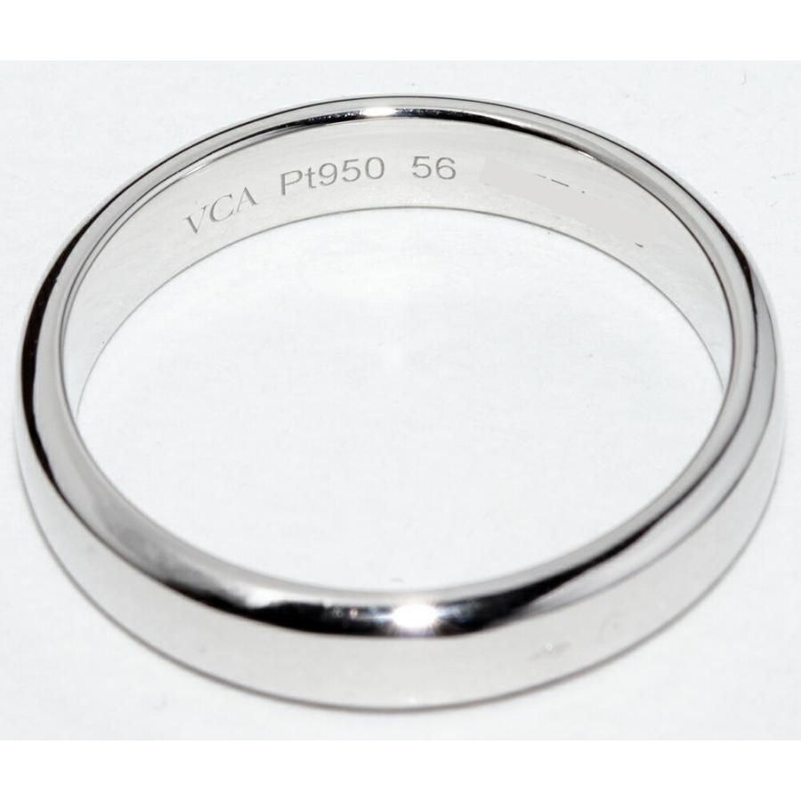 23日まで。Van Cleef & Arpels Pt950 マリッジリング ヴァンクリーフアンドアーペル エステル マリッジリング 指輪/Pt950
