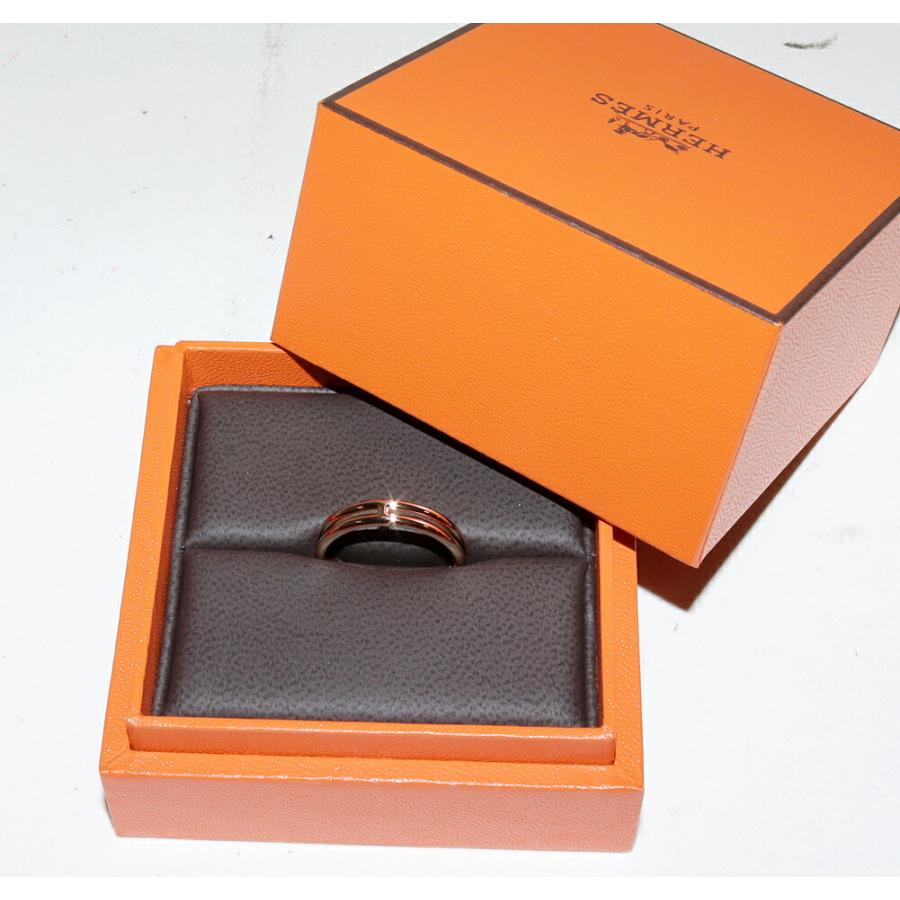 HERMES（エルメス） 指輪 K18PG アリアンヌ ウェディングリング