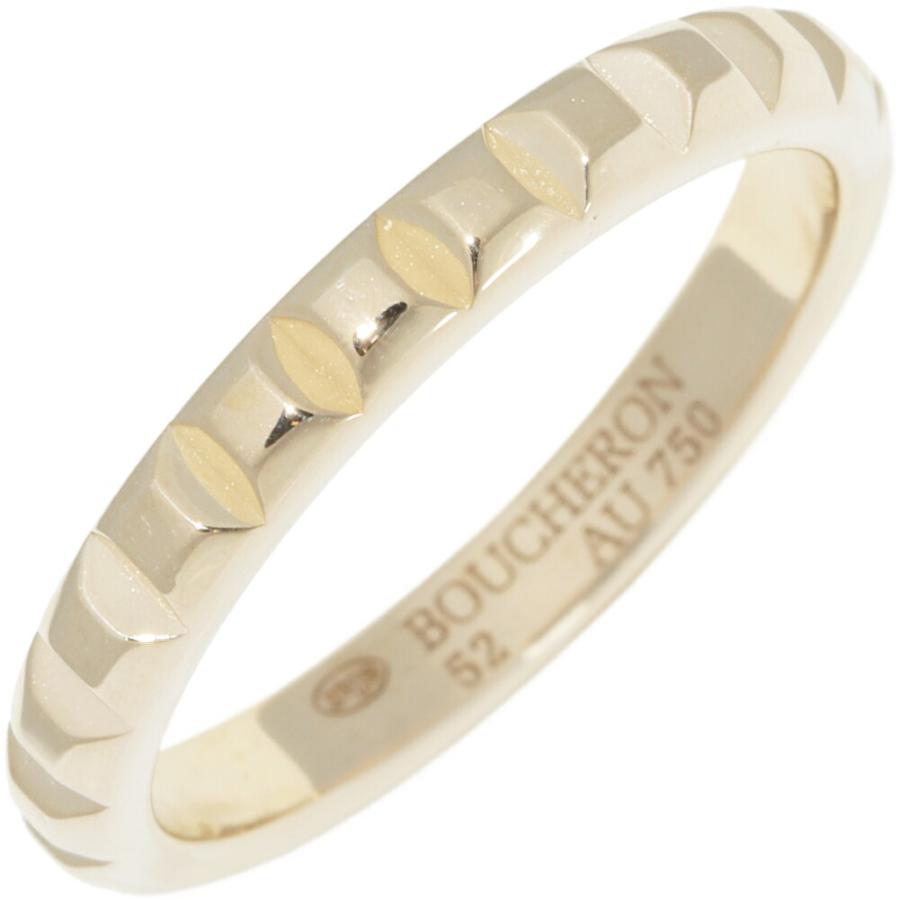 ブシュロン 指輪 K18YG キャトル クルドパリリング ミディアム