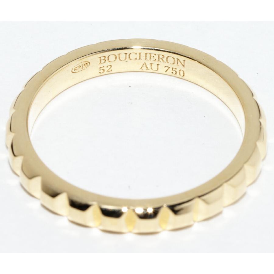 ブシュロン 指輪 K18YG キャトル クルドパリリング ミディアム