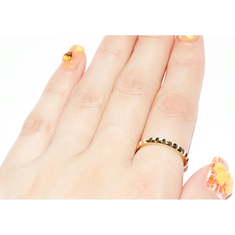 ブシュロン 指輪 K18YG キャトル クルドパリリング ミディアム