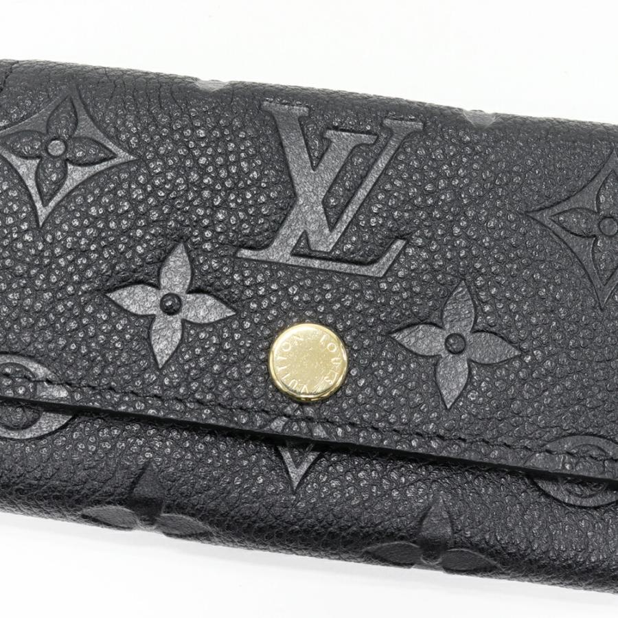 ルイヴィトン　6連キーケース　ミュルティクレ6　ノワール　ブラック　アンプラント LOUIS VUITTON（ルイ・ヴィトン） 6連キーケース モノグラムアン