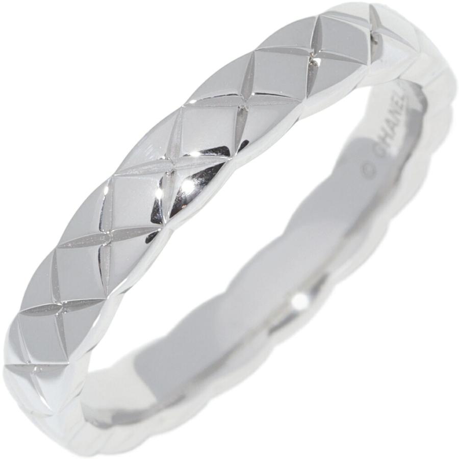 CHANEL（シャネル） 指輪 Pt950 ココクラッシュリング ミディアム