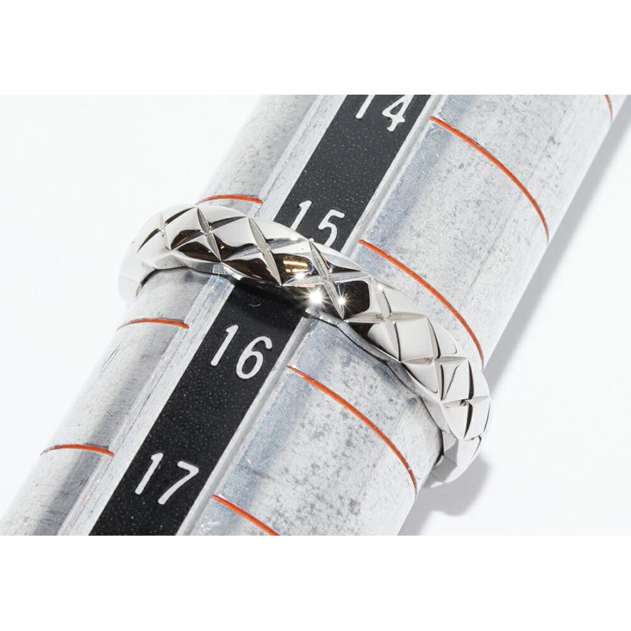 CHANEL（シャネル） 指輪 Pt950 ココクラッシュリング ミディアム