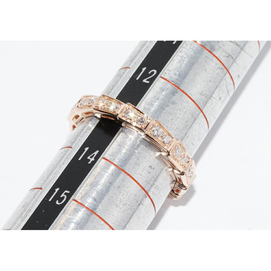 BVLGARI（ブルガリ） 指輪 K18PG ダイヤ0.48ct セルペンティ