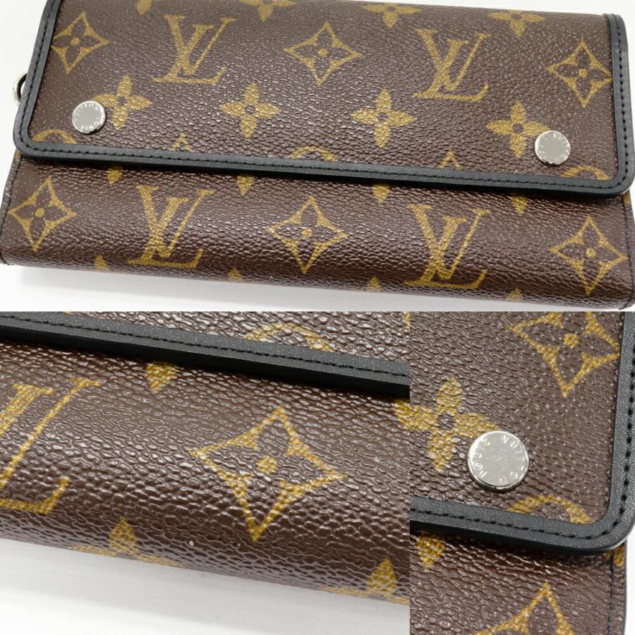 LOUIS VUITTON（ルイ・ヴィトン） チェーン付き三つ折り長財布(小銭