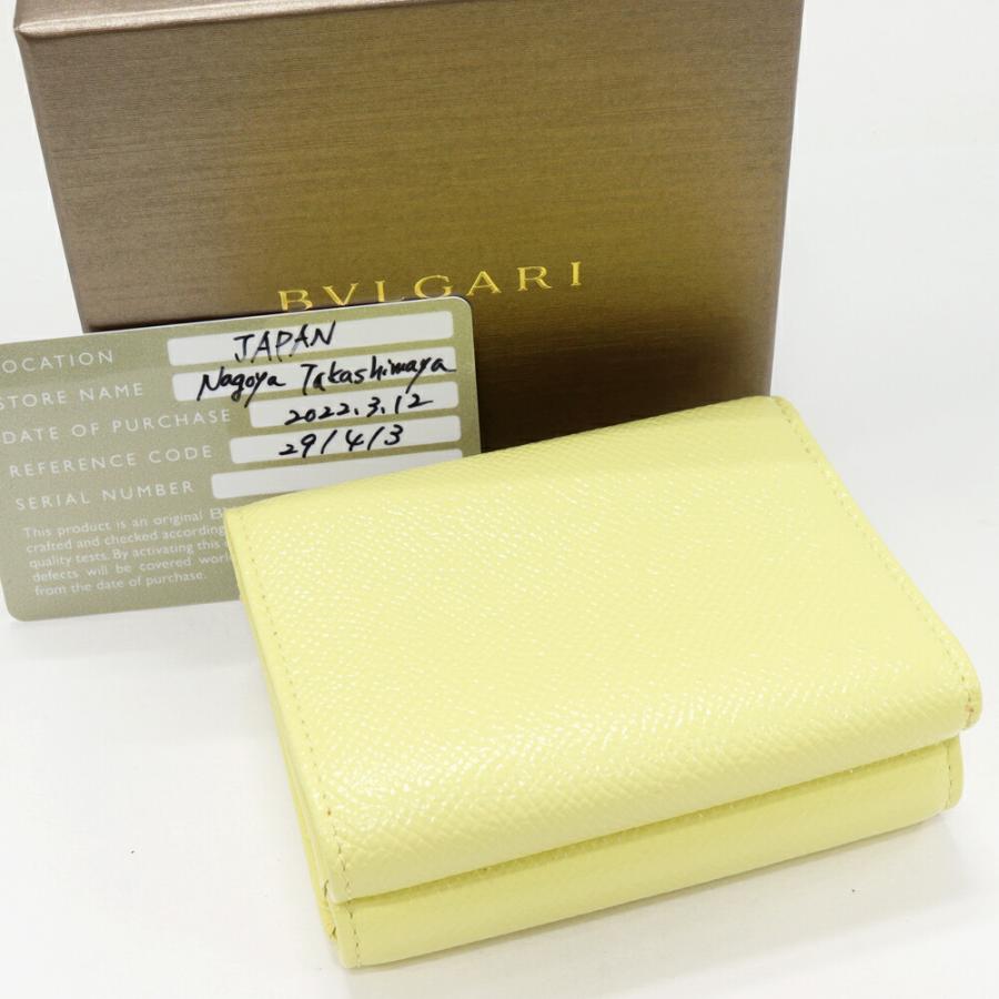 BVLGARI（ブルガリ） 三つ折り財布(小銭入れあり) ブルガリブルガリ