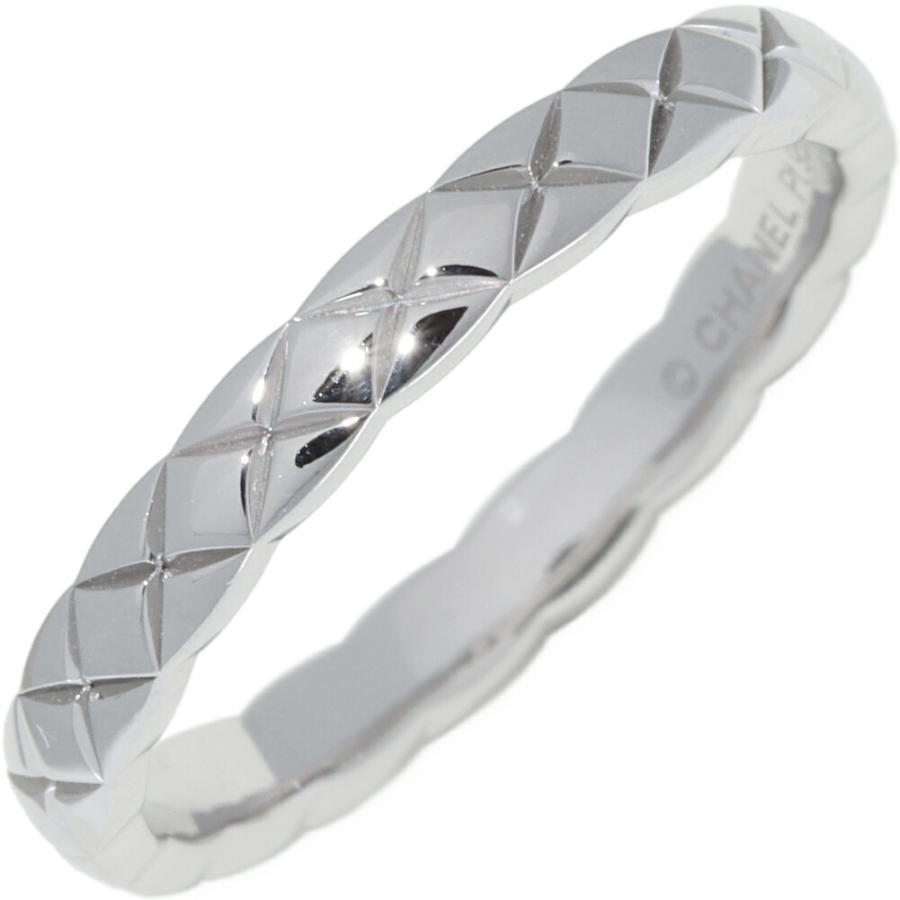 【CHANEL】シャネル ココクラッシュPt950 プラチナ 15号 約4.7g CHANEL（シャネル） 指輪 Pt950 ココクラッシュ マリッジリング