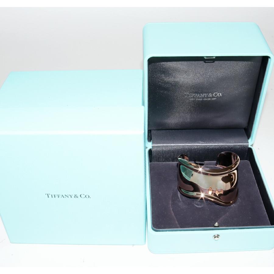 ティファニー バングル K18PG エルサ・ペレッティ ボーンカフ スモール