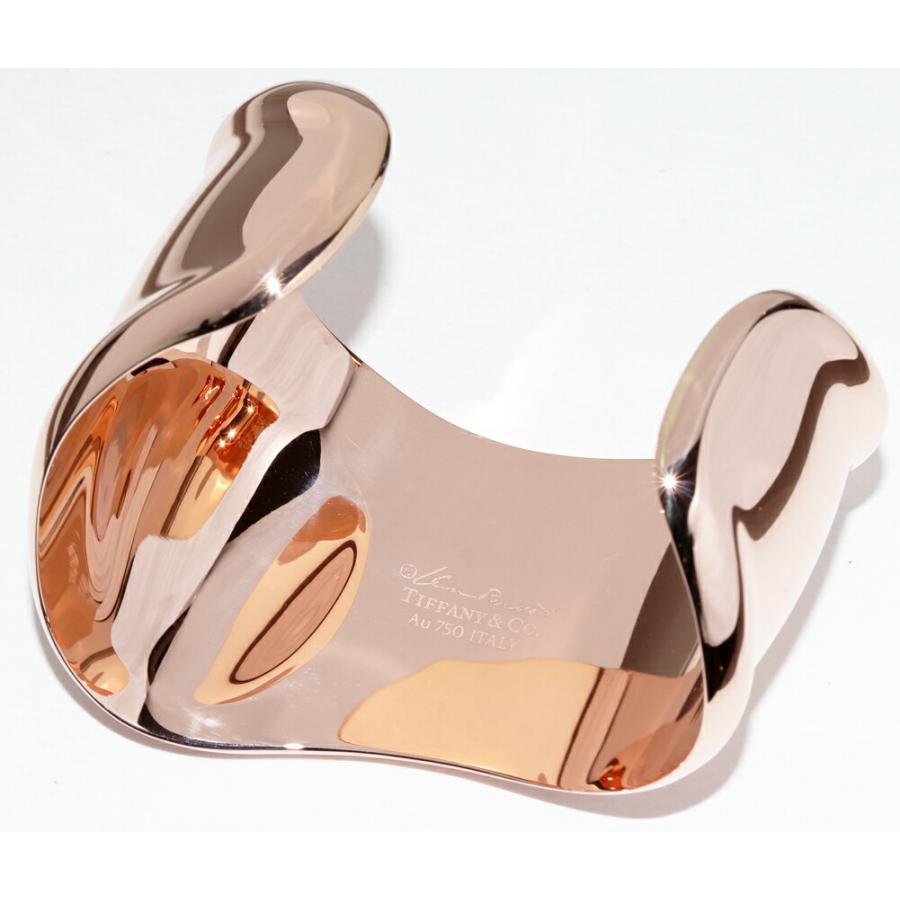 ティファニー バングル K18PG エルサ・ペレッティ ボーンカフ スモール