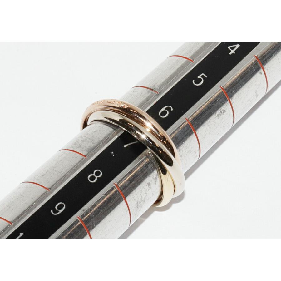 Cartier（カルティエ） 指輪 K18YG K18WG K18PG トリニティリング SM