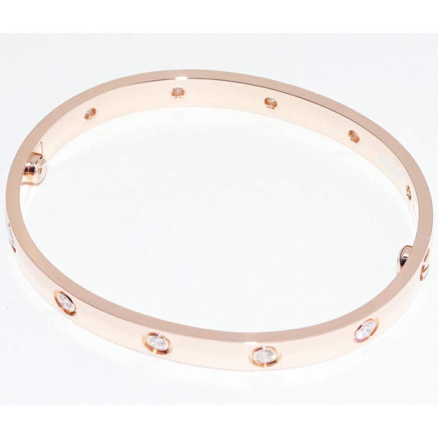 Cartier（カルティエ） ブレスレット K18PG ダイヤ10P(計0.96ct