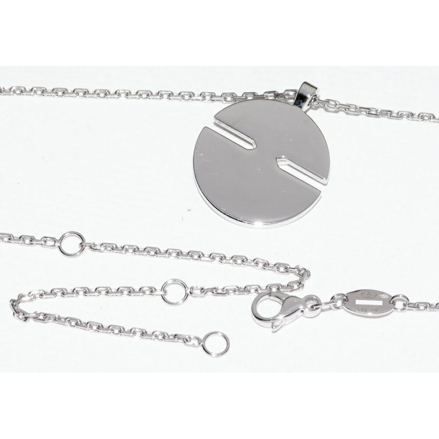 CHAUMET（ショーメ） ペンダントネックレス K18WG ダイヤ94P(計0.73ct 