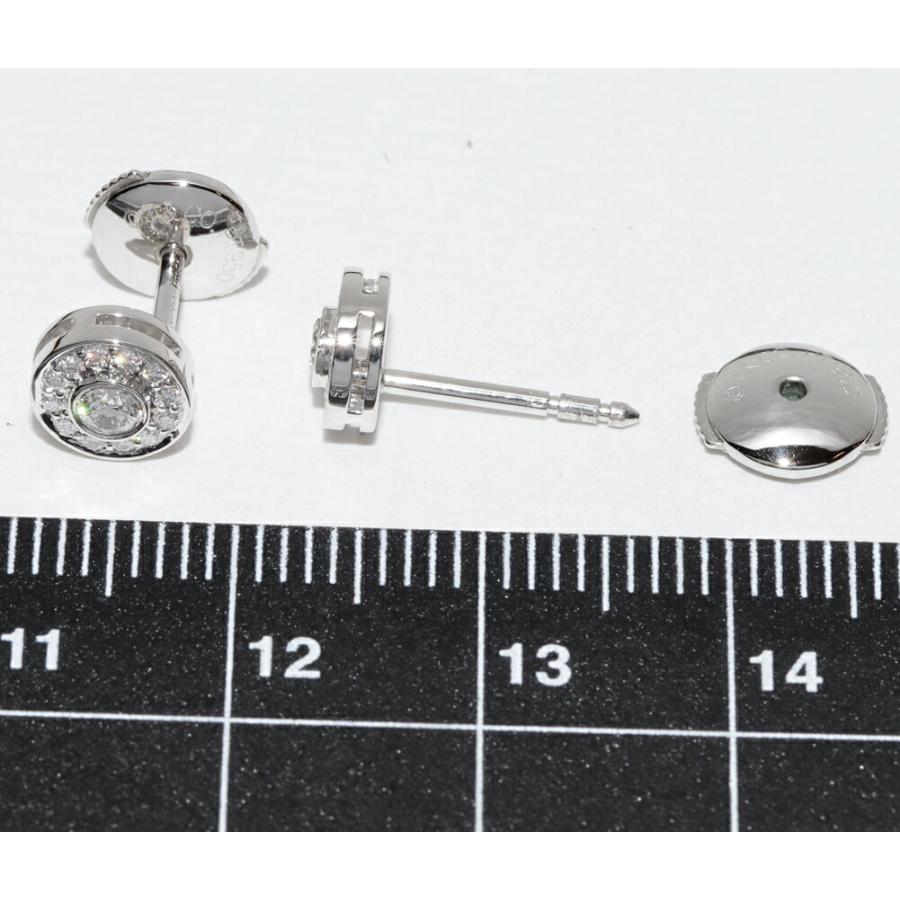 ティファニー ピアス Pt950 ダイヤ26P サークレットピアス : たかみ