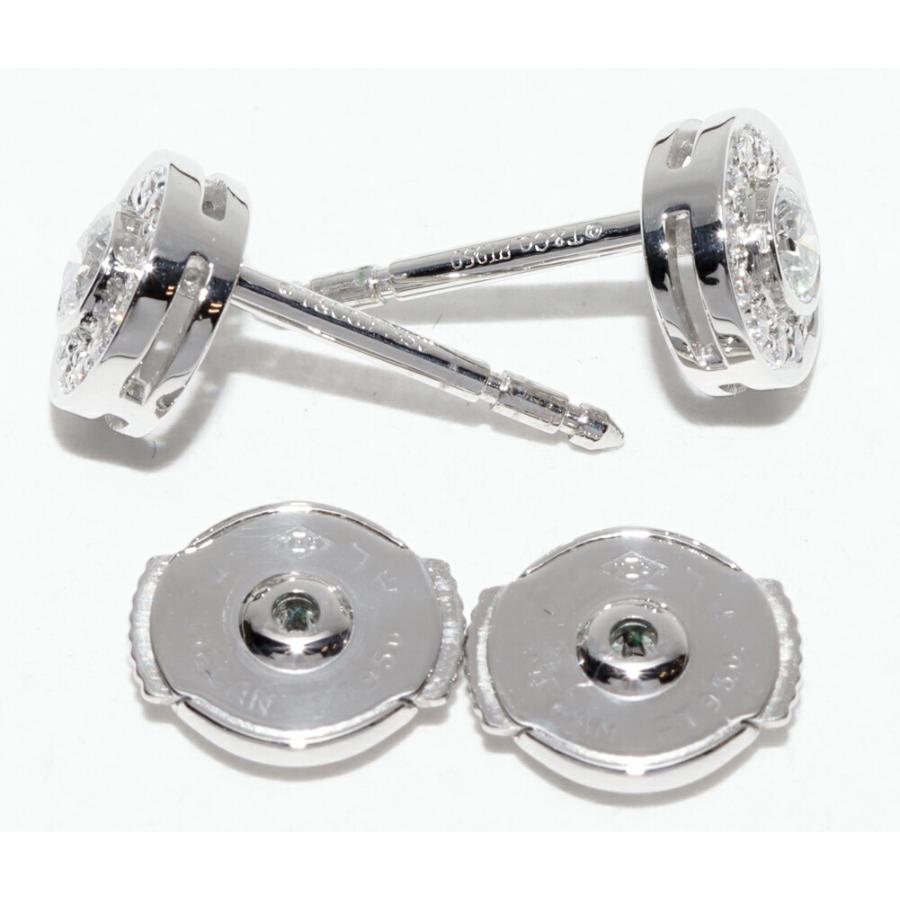 ティファニー ピアス Pt950 ダイヤ26P サークレットピアス : たかみ