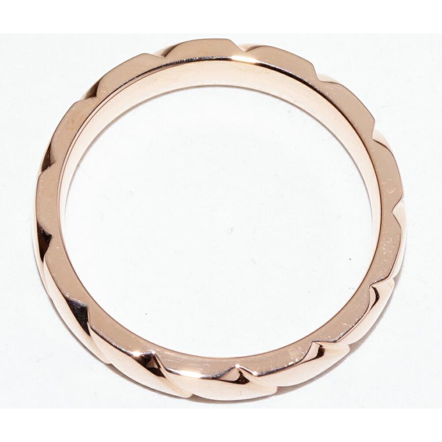 CHAUMET（ショーメ） K18PG トルサード ドゥ マリッジリング 幅4ミリ