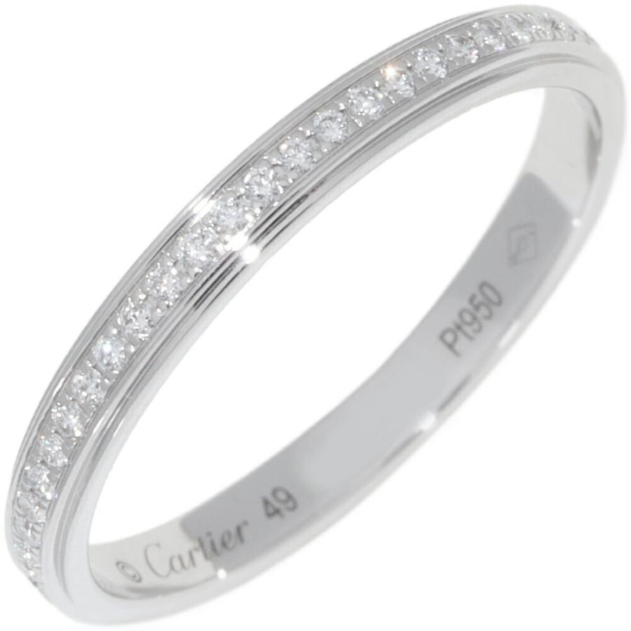 Cartier（カルティエ） 指輪 Pt950 ダイヤ56P(0.15ct) ダムール