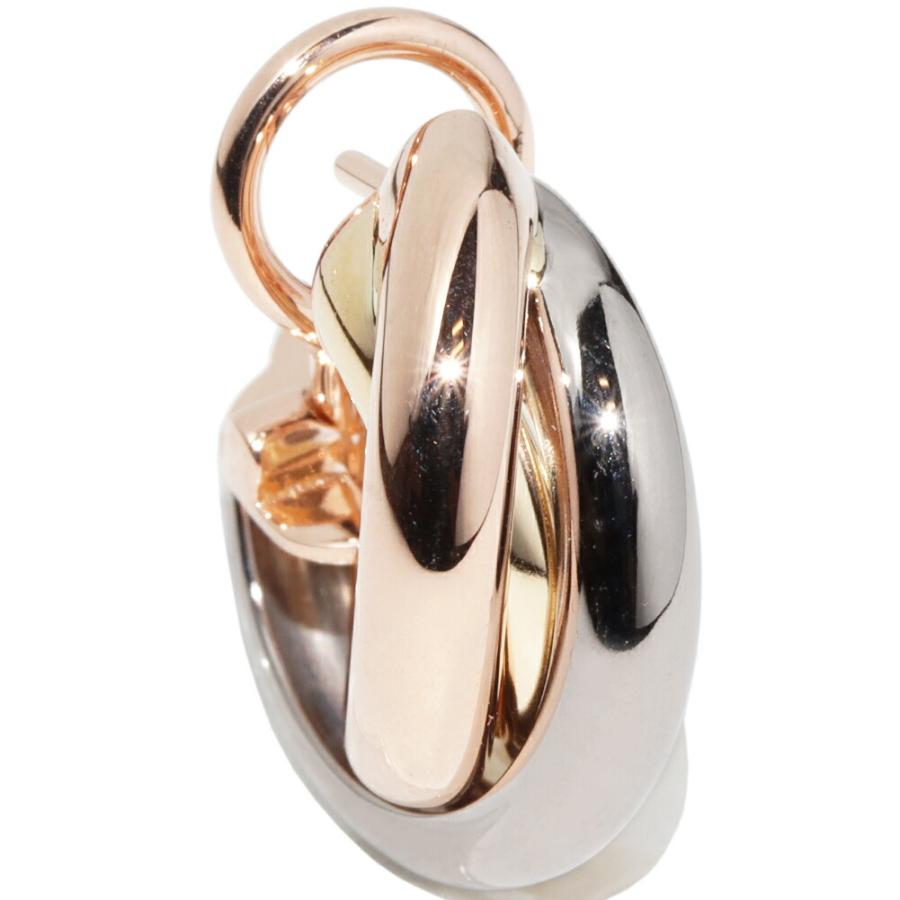 Cartier（カルティエ） ピアス K18YG K18WG K18PG トリニティピアス