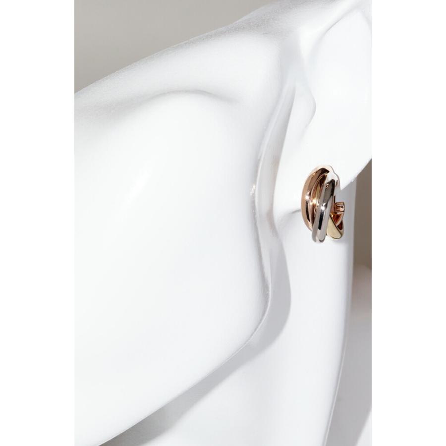 Cartier（カルティエ） ピアス K18YG K18WG K18PG トリニティピアス