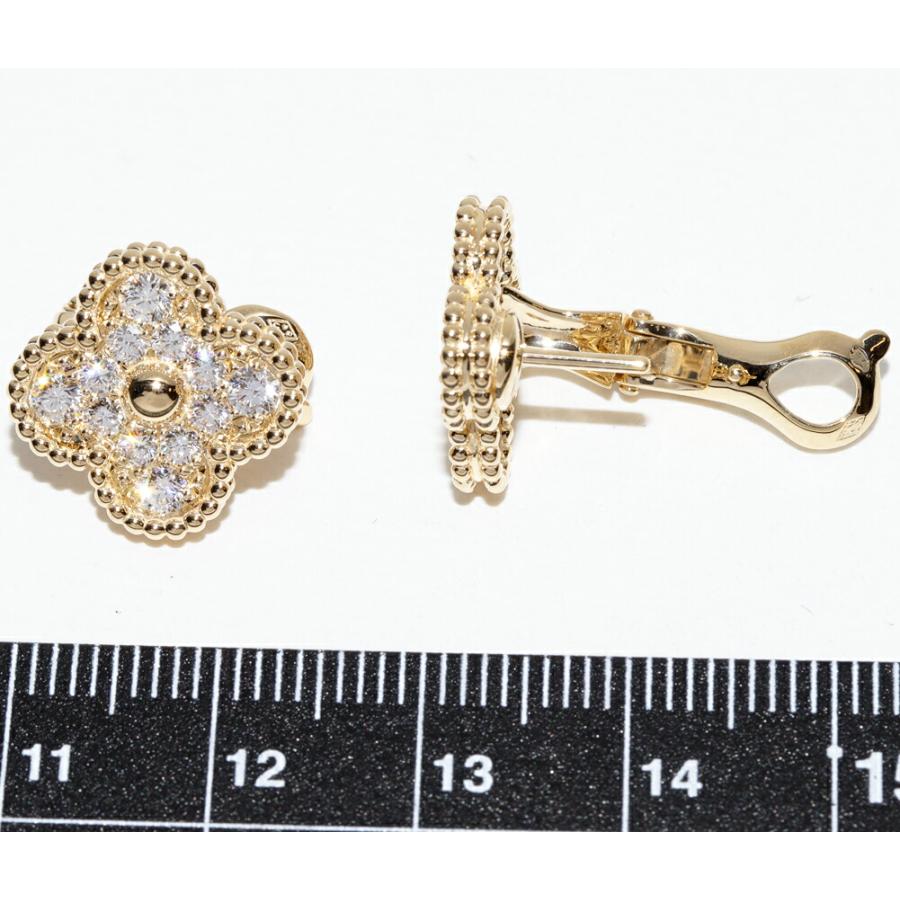 ヴァンクリーフ＆アーペル K18YG ダイヤ24P(0.96ct) ヴィンテージ