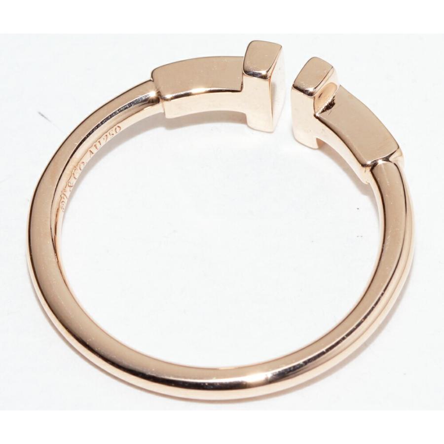 ティファニー 指輪 K18PG Tワイヤーリング : たかみ質店 Yahoo!店