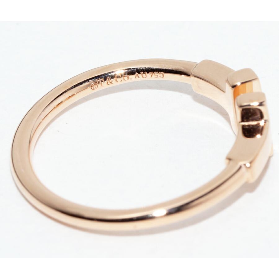 ティファニー 指輪 K18PG Tワイヤーリング : たかみ質店 Yahoo!店