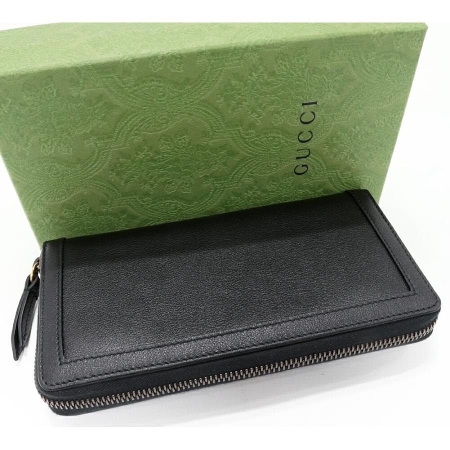 GUCCI（グッチ） ラウンドファスナー長財布(小銭入れあり) GG