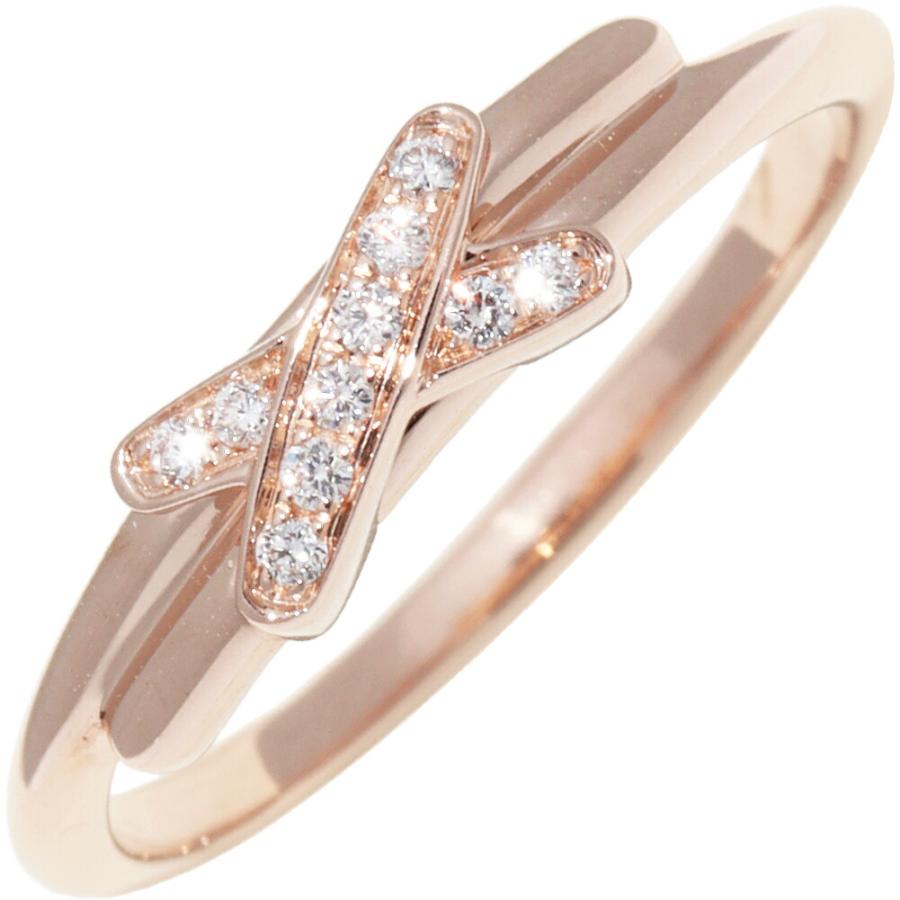 CHAUMET（ショーメ） 指輪 K18PG ダイヤ10P(0.05ct) ジュ ドゥ リアン