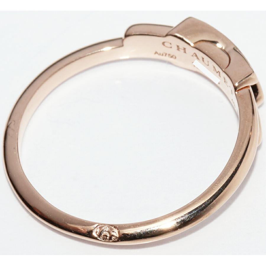 CHAUMET（ショーメ） 指輪 K18PG ダイヤ10P(0.05ct) ジュ ドゥ リアン