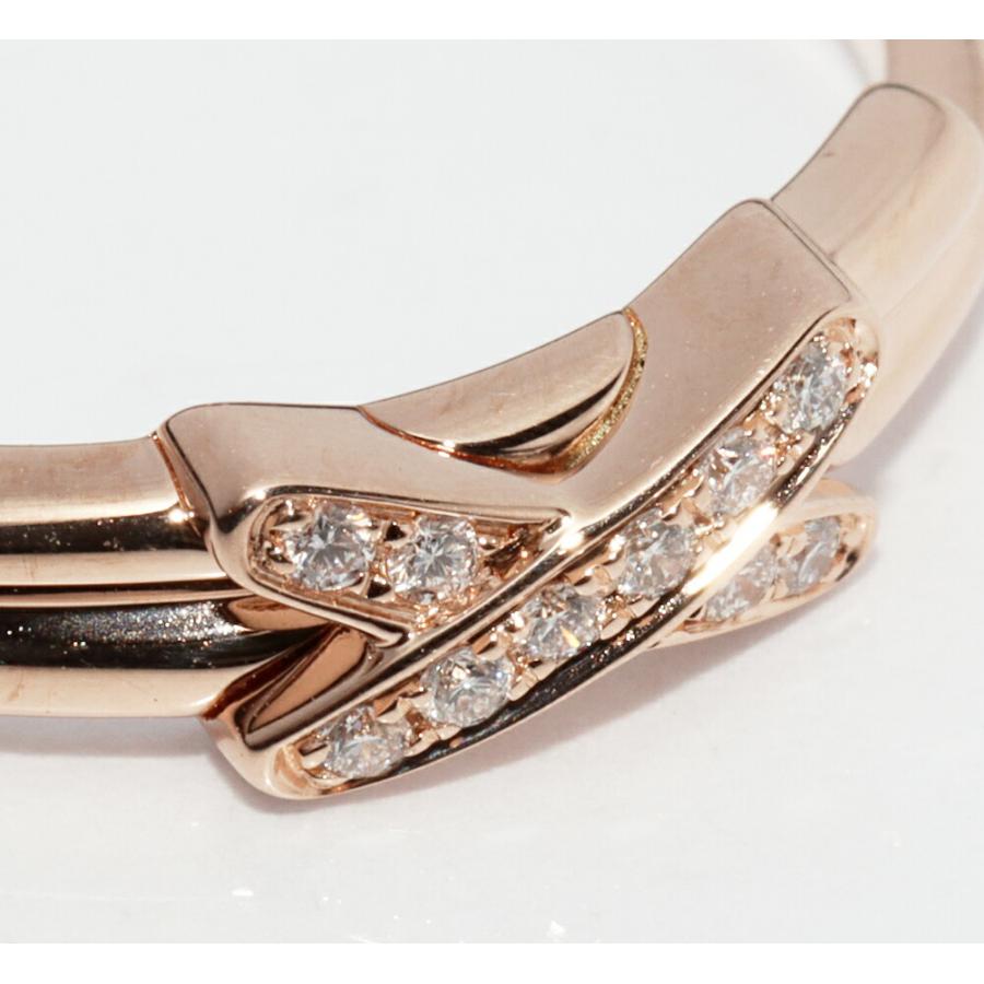 CHAUMET（ショーメ） 指輪 K18PG ダイヤ10P(0.05ct) ジュ ドゥ リアン