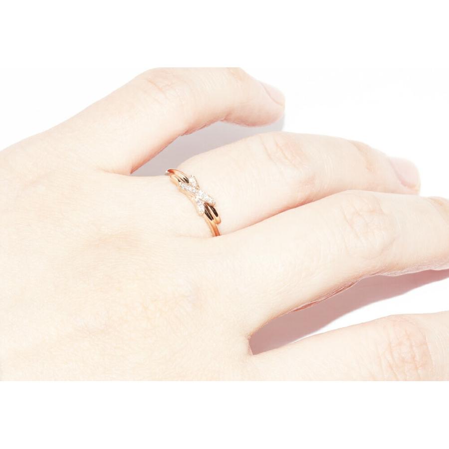 ショーメ　CHAUMET ダイヤリング　付属品なし　14号くらい CHAUMET（ショーメ） リアン ドゥ ダイヤ リング ホワイトゴールド
