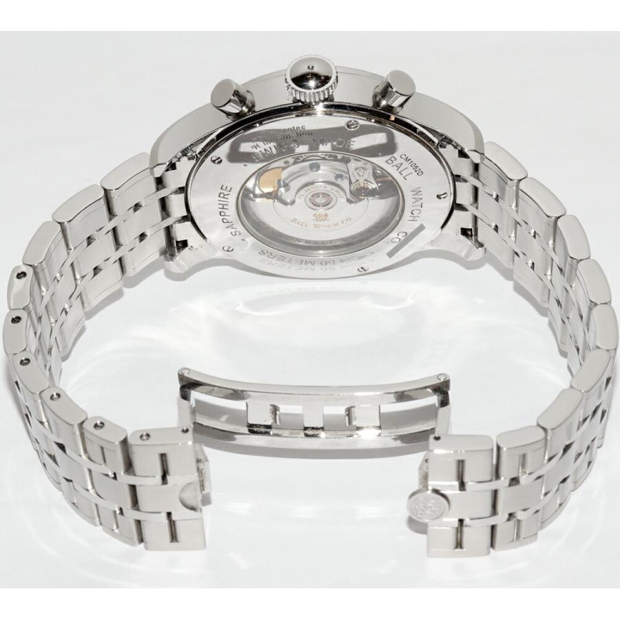 腕時計メンズ　ボールウォッチ BALL WATCH トレインマスター キャノンボール CM1052D-S1J-BK 新品)BALL WATCH ボールウォッチ トレインマスター キャノンボール