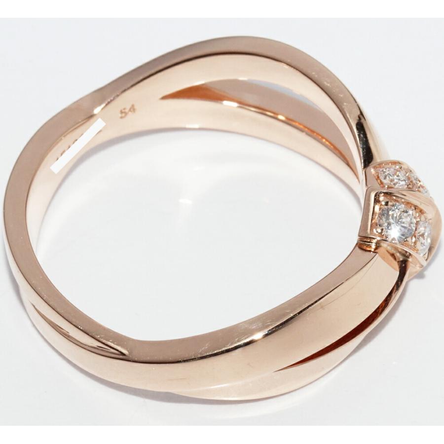 CHAUMET（ショーメ） 指輪 K18PG ダイヤ7P リアン セデュクシオン