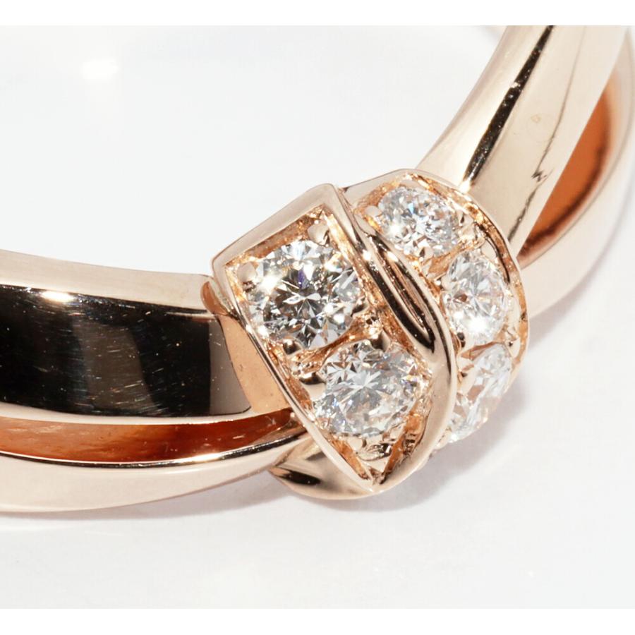 CHAUMET（ショーメ） 指輪 K18PG ダイヤ7P リアン セデュクシオン