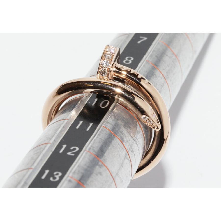 Cartier（カルティエ） 指輪 K18PG ダイヤ22P(計0.13ct) ジュスト