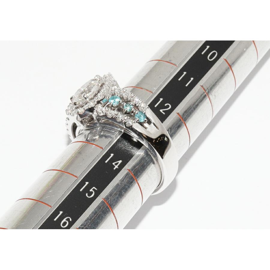 TASAKI（タサキ） K18WG ペアシェイプダイヤ0.51ct パライバトルマリン