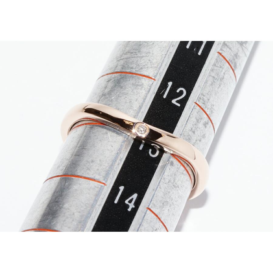 Cartier（カルティエ） K18PG ダイヤ3P(0.01ct) バレリーナ