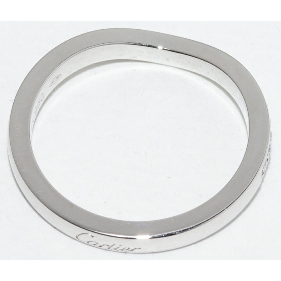 Cartier（カルティエ） 指輪 Pt950 ダイヤ25P バレリーナ ウェディング