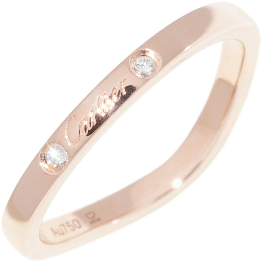 Cartier（カルティエ） K18PG ダイヤ3P(0.01ct) バレリーナ