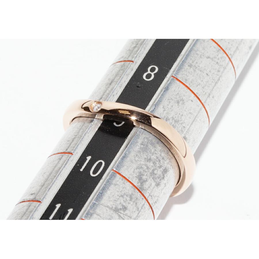 Cartier（カルティエ） K18PG ダイヤ3P(0.01ct) バレリーナ