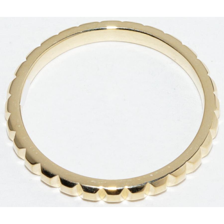 定価75万円ブシュロン　キャトル　クルドパリ/ゴドロンリング／K18ダイヤリング BOUCHERON（ブシュロン） ゴドロン リング #47 750PG 新品仕上げ S