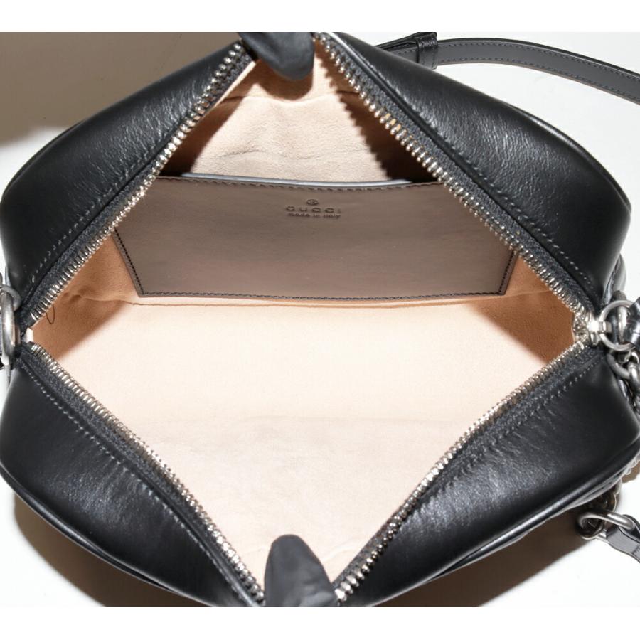 美品 GUCCI キルティング GGマーモント ラムスキンレザー カチューシャ GUCCI（グッチ） GGマーモント キルティング スモール カメラバッグ